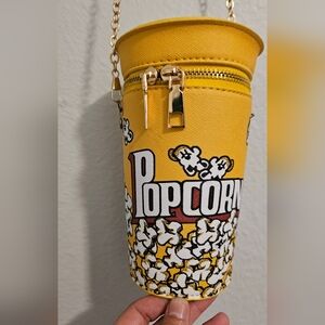 Yellow Popcorn Bucket Bag